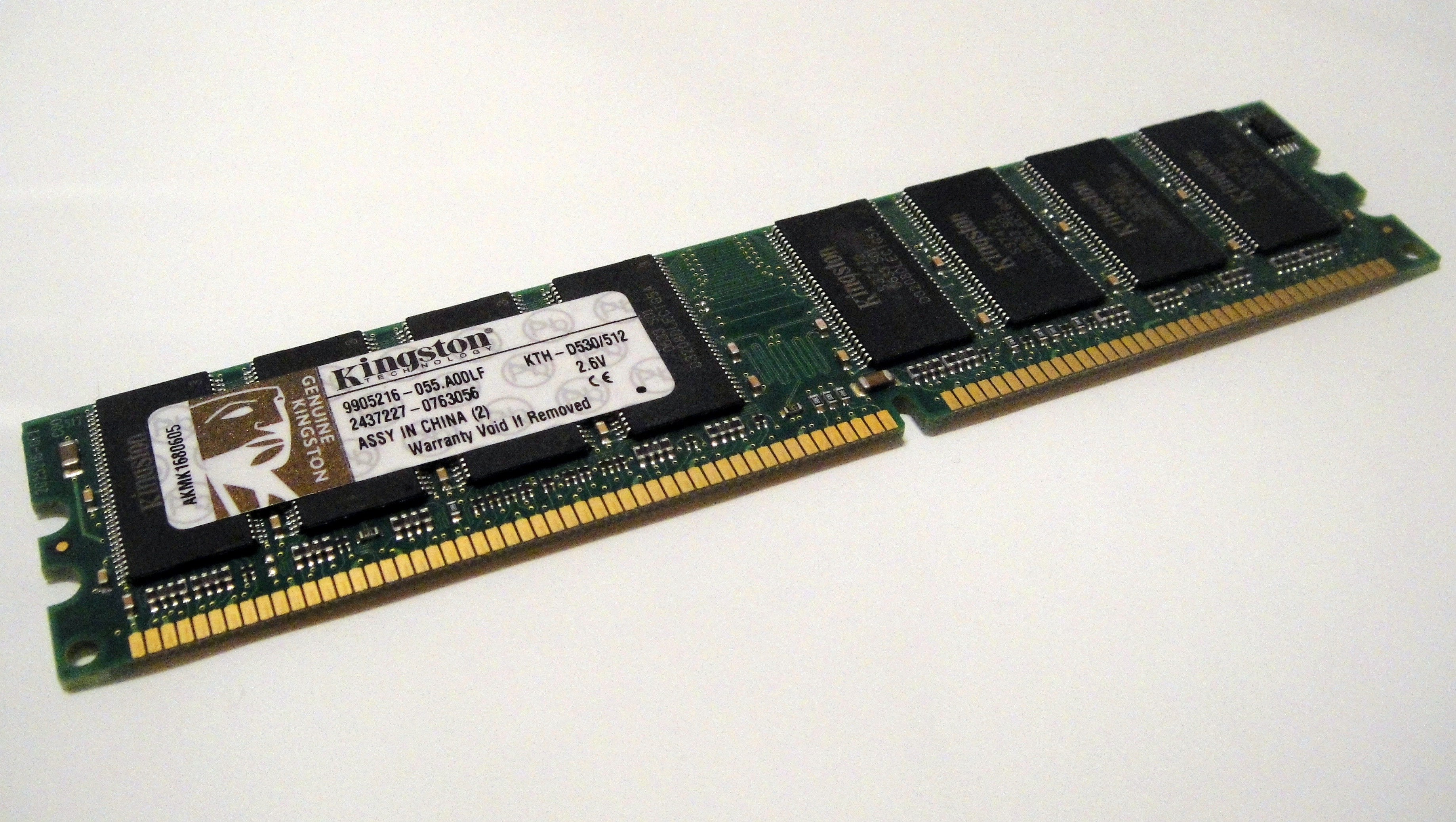 DDR memory module, representing the memory chips driving up smartphone prices